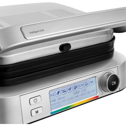 Sencor - Contactgrill 2100W/230V mat chroom