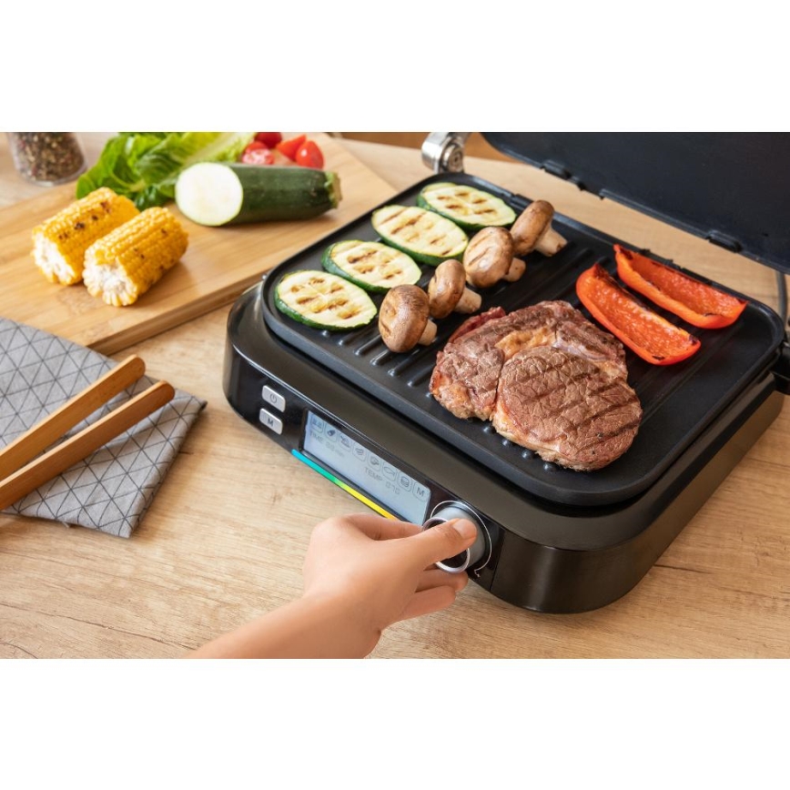 Sencor - Contactgrill 2100W/230V zwart