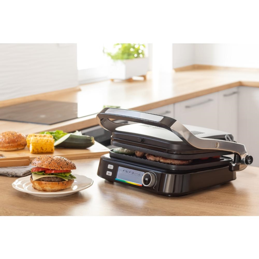 Sencor - Contactgrill 2100W/230V zwart