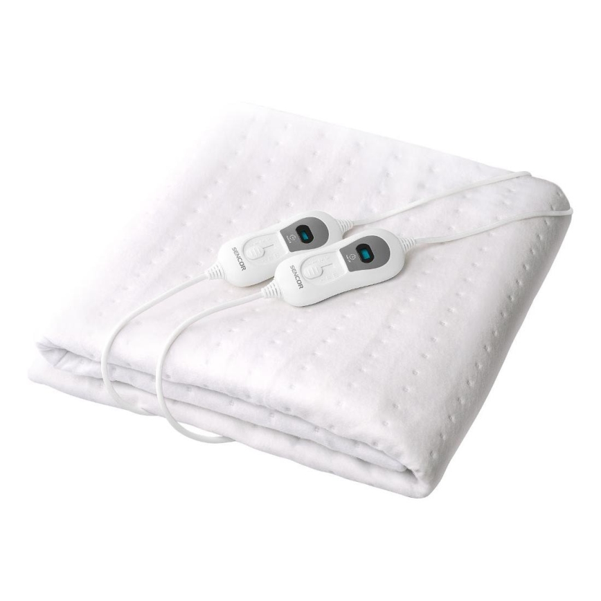 Sencor - Couverture chauffante électrique pour deux personnes 120 W / 230 V 160 x 140 cm