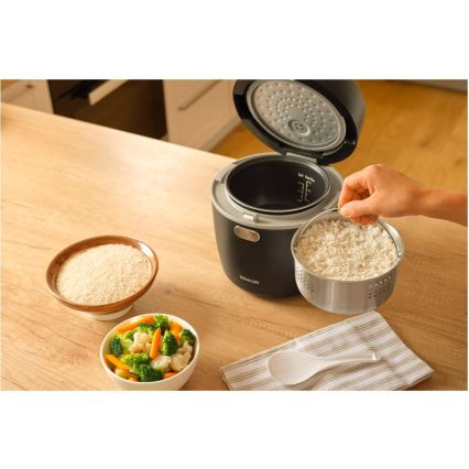 Sencor - Cuiseur à riz 350 W/230 V 0,6 l noir