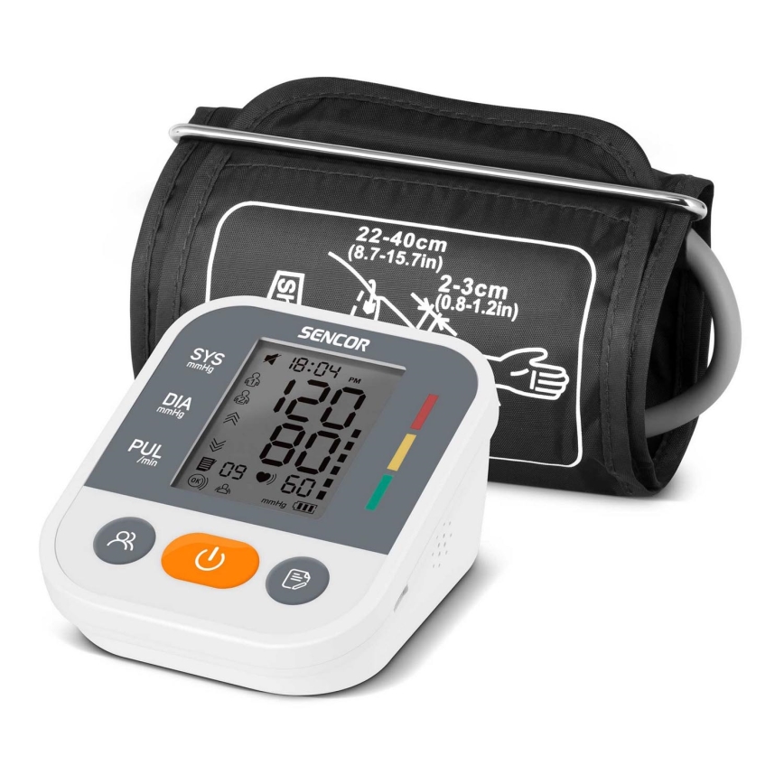 Sencor - Digital blood manometer USB 4xAAA