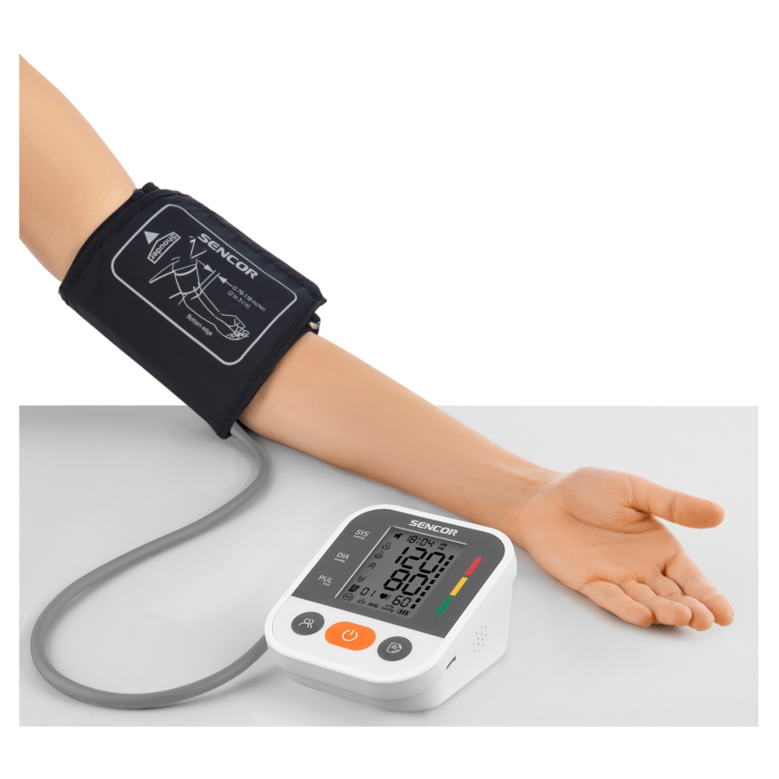 Sencor - Digital blood manometer USB 4xAAA