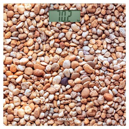 Sencor - Digitale Weegschaal voor Personen met LCD display 1xCR2032