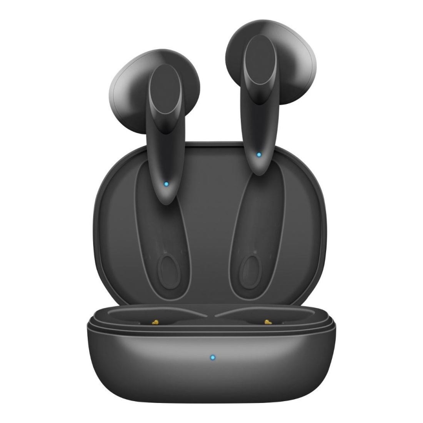 Sencor - Draadloos earphones 230 mAh + 2x 25 mAh IPX4 zwart
