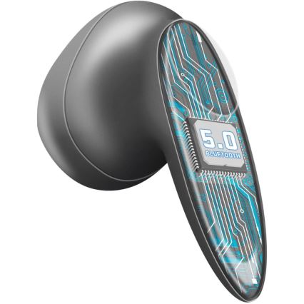 Sencor - Draadloos earphones 230 mAh + 2x 25 mAh IPX4 zwart