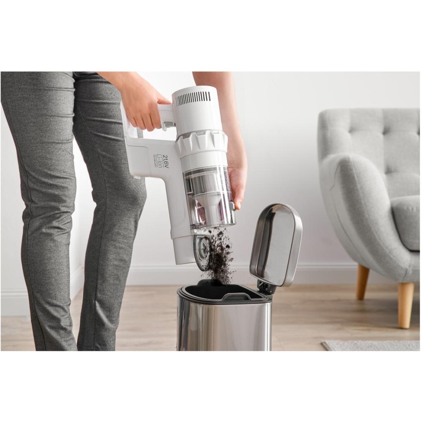 Sencor - Draadloze steelstofzuiger 2-in-1 250W/2200 mAh wit