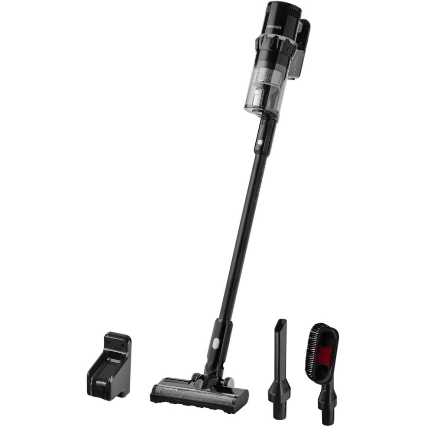 Sencor - Draadloze steelstofzuiger 2-in-1 250W/2200 mAh zwart