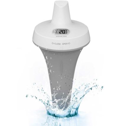 Sencor - Draadloze zwembadvlottersensor 2xAA IPX7
