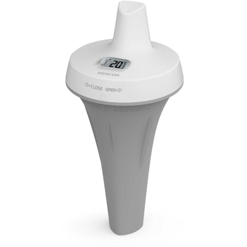 Sencor - Draadloze zwembadvlottersensor 2xAA IPX7