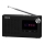 Sencor - Draagbare PLL FM radio ontvanger 5W 800 mAh 3,7V USB en MicroSD