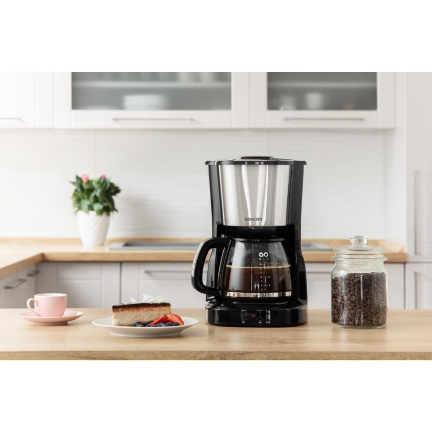 Sencor - Druppel koffiezetapparaat 1,25 l 1000W/230V