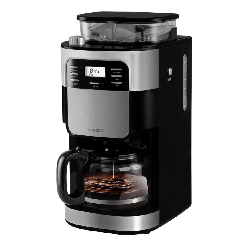 Sencor - Druppel koffiezetapparaat 1,5 l met LCD scherm 900W/230V