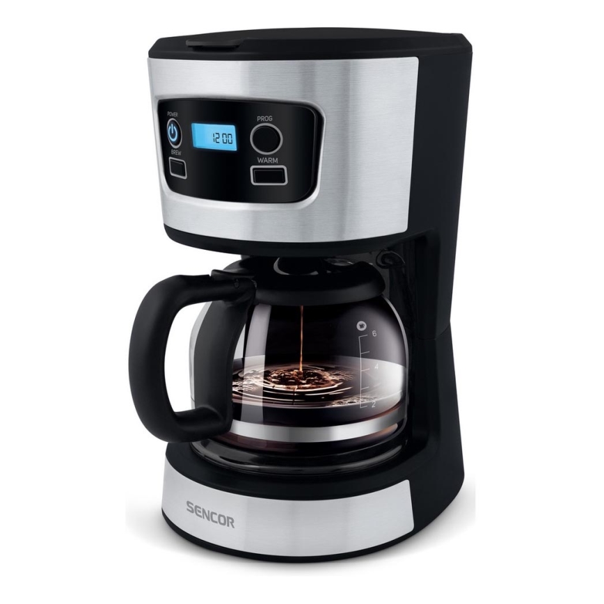 Sencor - Druppel koffiezetapparaat met LCD scherm 700W/230V