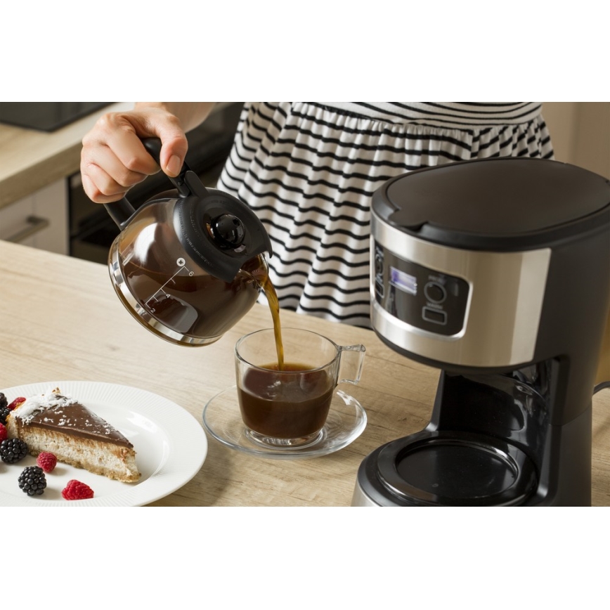 Sencor - Druppel koffiezetapparaat met LCD scherm 700W/230V