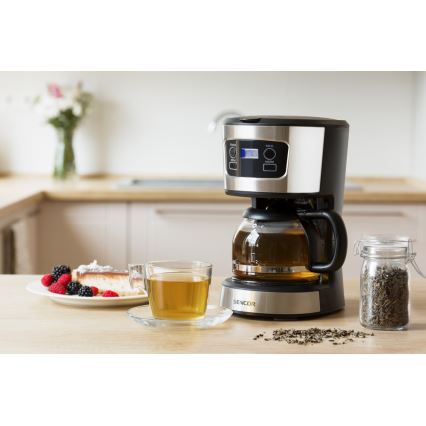Sencor - Druppel koffiezetapparaat met LCD scherm 700W/230V