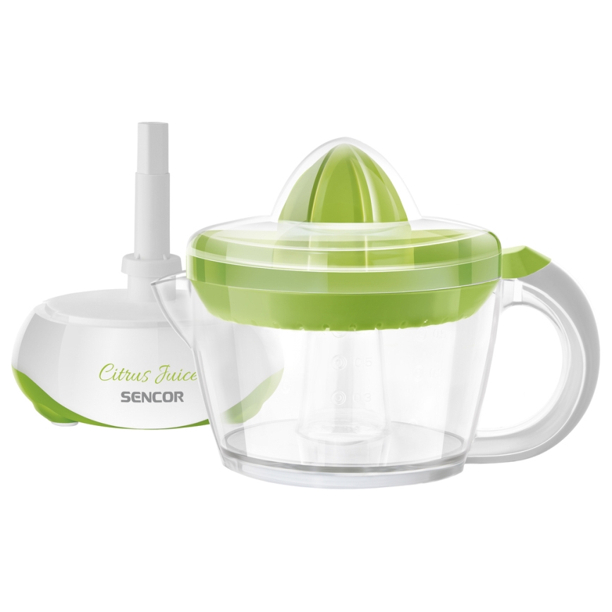 Sencor - Elektrische Citrus Pers 0,7 l 40W/230V wit/groen