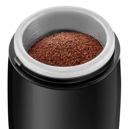 Sencor - Elektrische koffiebonenmolen 60 g 150W/230V zwart/mat chroom