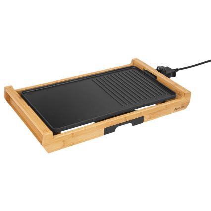 Sencor - Elektrische Tafel Grill 1800W/230V bamboe