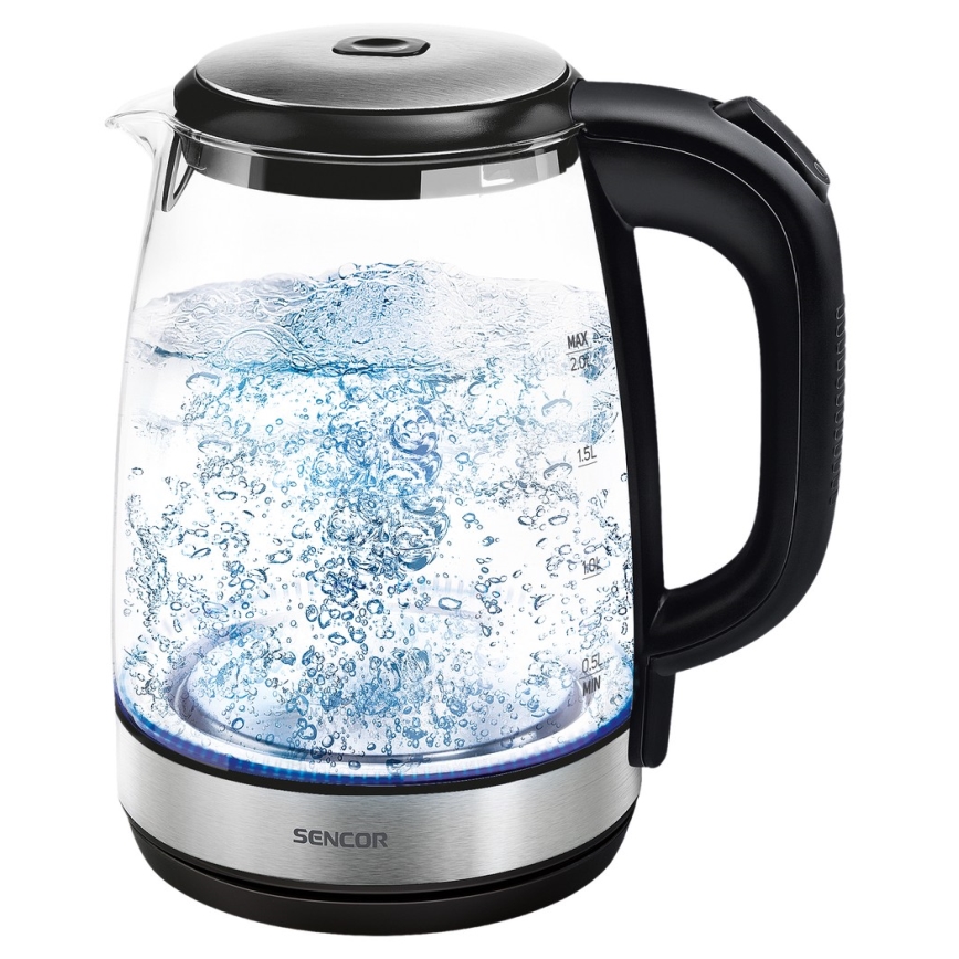 Sencor - Elektrische waterkoker 2 l, 2200 W/230 V
