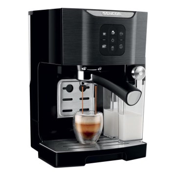 Sencor - Espressomachine met filterhouder 1450W/230V zwart/mat chroom
