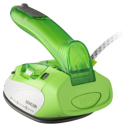 Sencor - Fer à repasser à vapeur de voyage 1100W/115V/230V vert