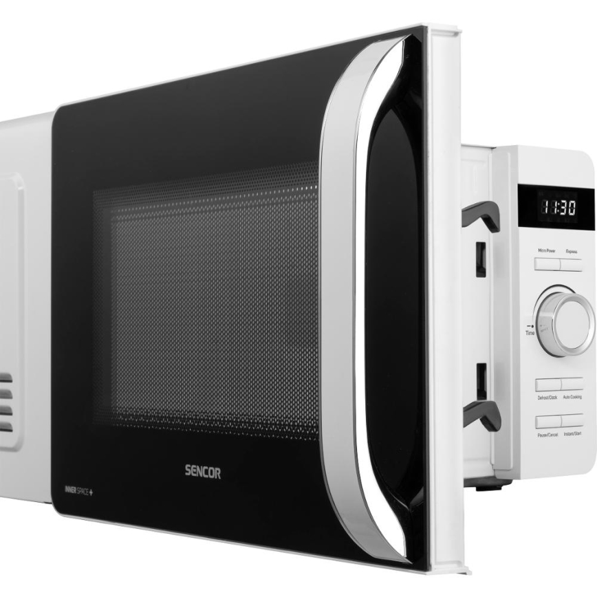 Sencor - Four micro-ondes 800 W / 230 V, 17 l, blanc