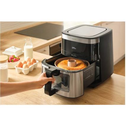 Sencor - Friteuse à air chaud 9 l 1700W/230V noir/chrome mat