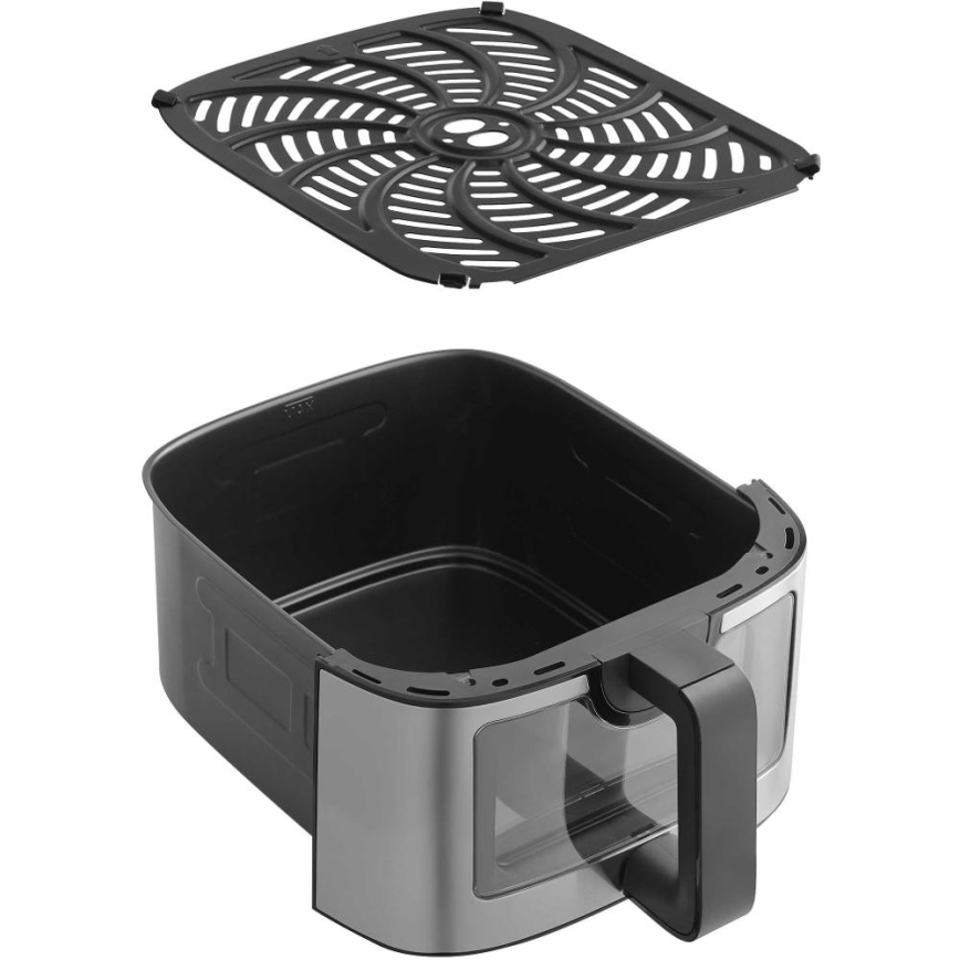 Sencor - Friteuse à air chaud 9 l 1700W/230V noir/chrome mat