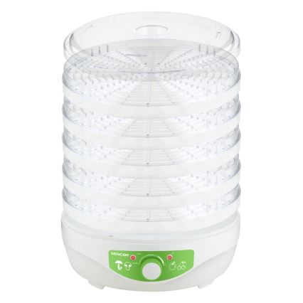 Sencor - Fruit Droger met Thermoregulatie 250W/230V