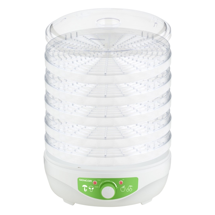 Sencor - Fruit Droger met Thermoregulatie 250W/230V