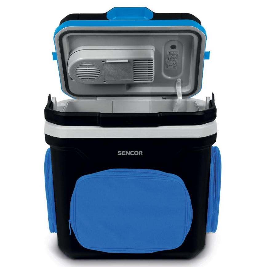 Sencor - Glacière portable 24 l 60W/12V/230V noir/bleu