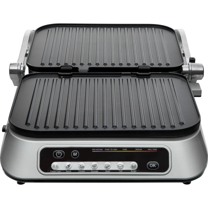 Sencor - Grill de contact 2100W/230V chrome mat