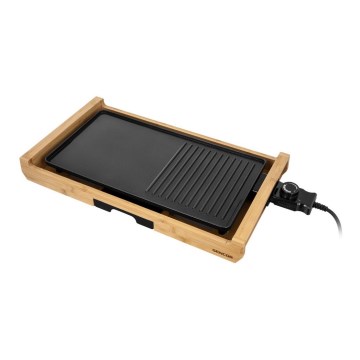 Sencor - Gril électrique de table 1800W/230V bambou