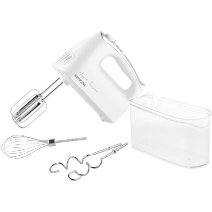 Sencor - Handmixer met accessoires 500W/230V wit