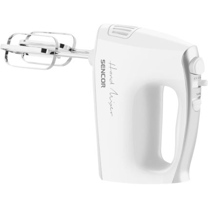 Sencor - Handmixer met accessoires 500W/230V wit