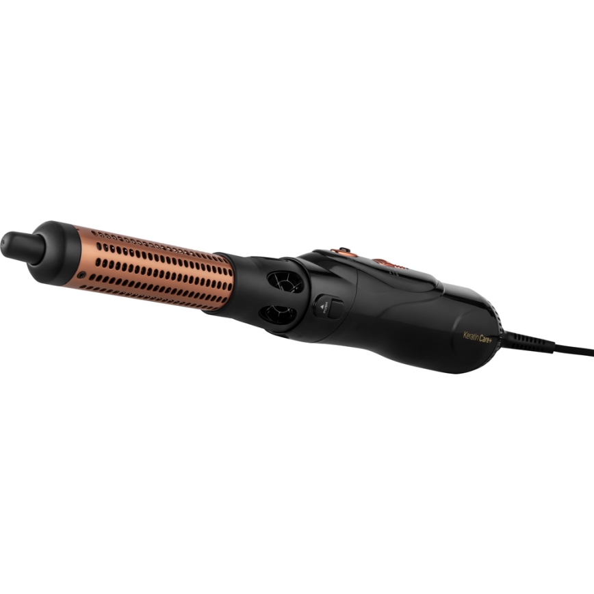 Sencor - Hete lucht krultang met een set hulpstukken 1000W/230V