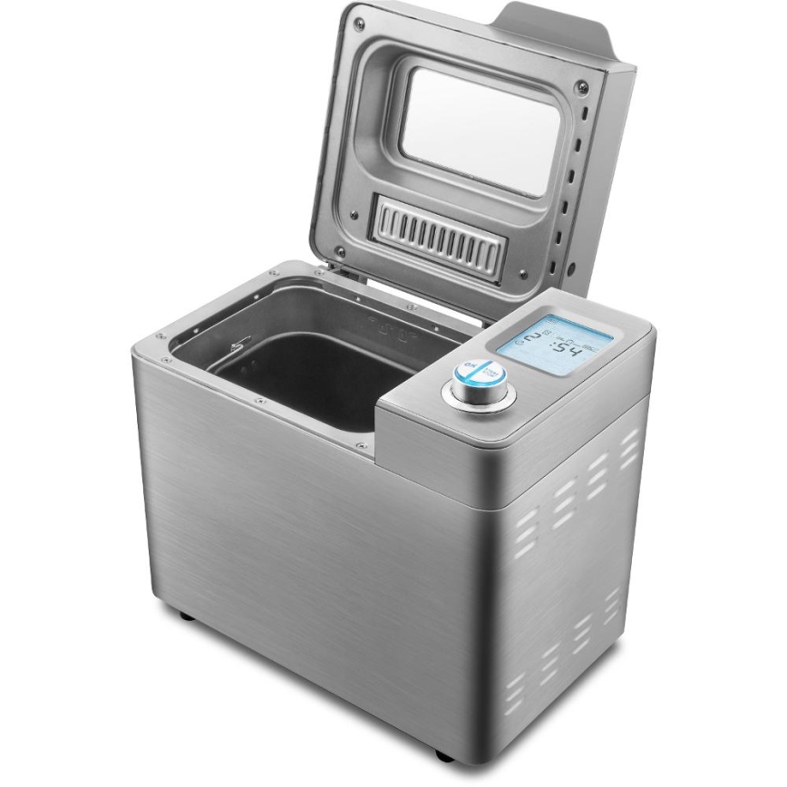 Sencor - Huishoudelijke broodbakmachine 550W/230V mat chroom