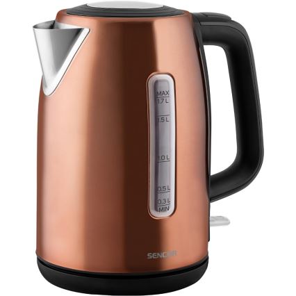 Sencor - Ketel 1,7 l 2200W/230V koper