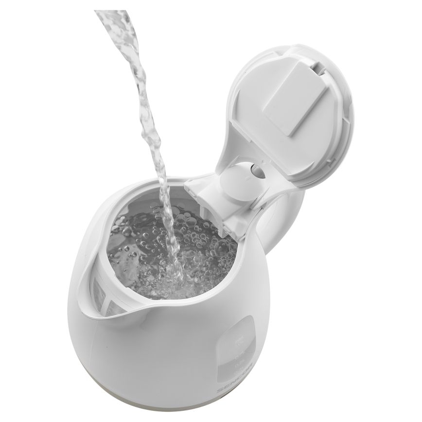 Sencor - Ketel 1 l 1100W/230V wit/beige