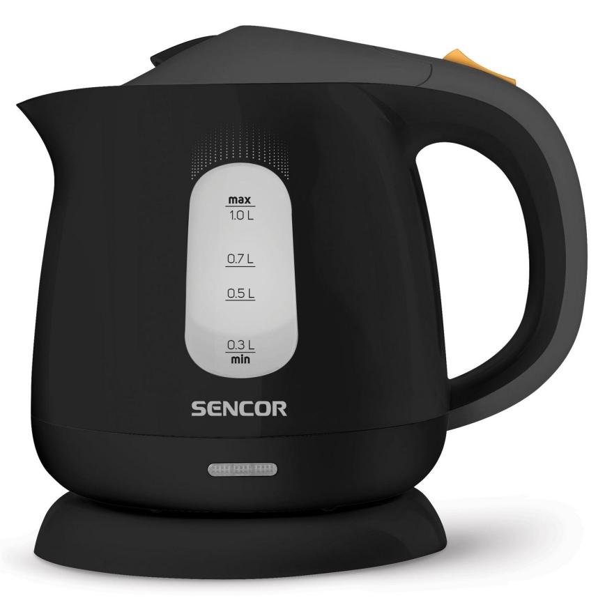 Sencor - Ketel 1 l 1100W/230V zwart/grijs
