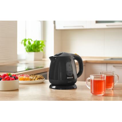 Sencor - Ketel 1 l 1100W/230V zwart/grijs