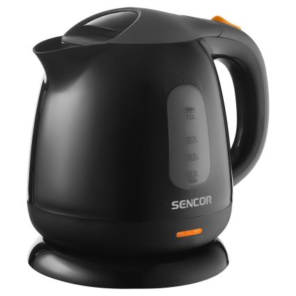 Sencor - Ketel 1 l 1100W/230V zwart/grijs