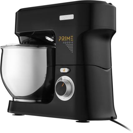 Sencor - Keukenmachine met roestvrijstalen kom 1000W/230V zwart