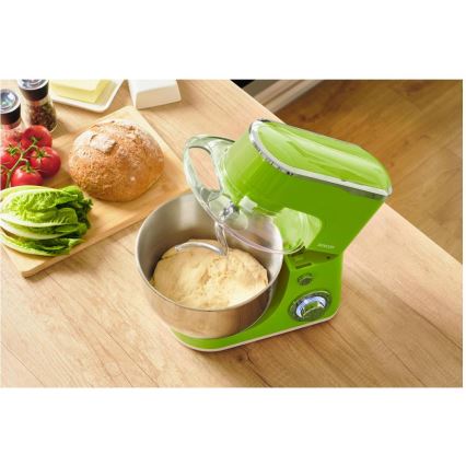 Sencor - Keukenmachine met roestvrijstalen kom, 1300 W/230 V, groen