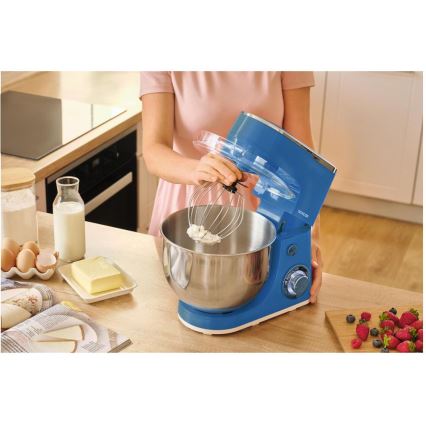 Sencor - Keukenmachine met roestvrijstalen kom 1300W/230V blauw