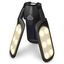 Sencor - Lampe torche de camping rechargeable avec panneau solaire LED/3W/1600 mAh IPX4