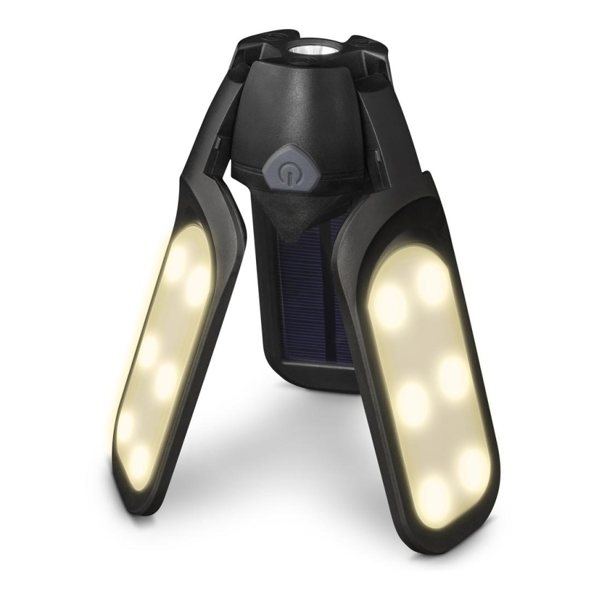 Sencor - Lanterne de camping rechargeable à LED avec panneau solaire LED/3W/1600 mAh IPX4