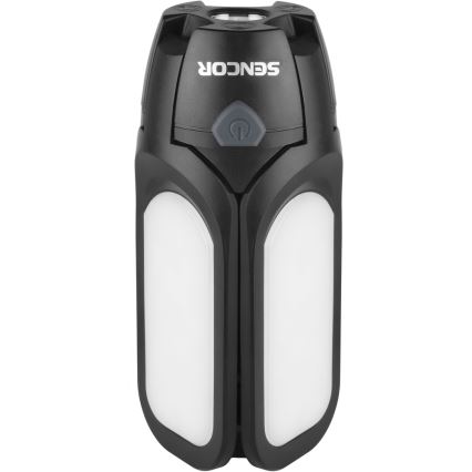 Sencor - Oplaadbare LED-kampeerlamp met zonnepaneel LED/3W/1600 mAh IPX4