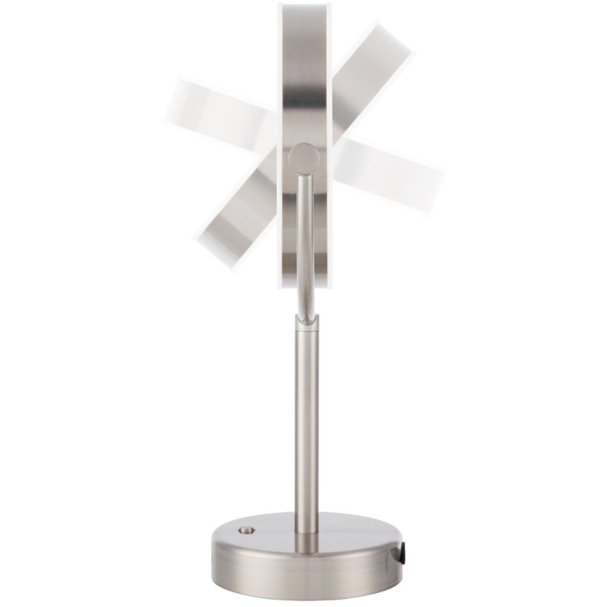Sencor - Cosmetische spiegel met LED-verlichting LED/5W/230V roestvrij staal